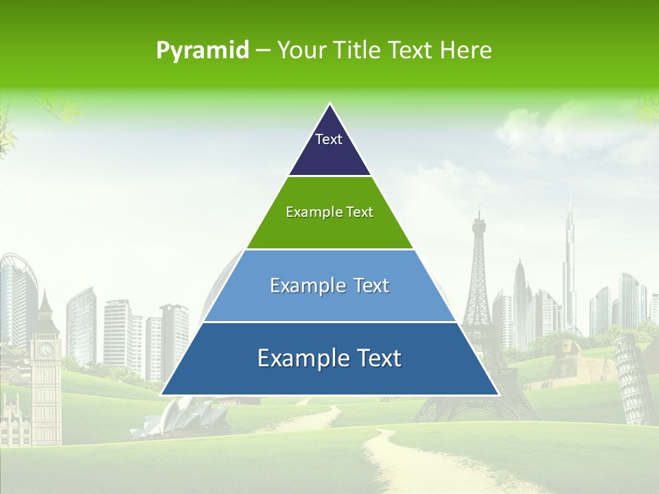 Architecture Town Holidays PowerPoint Template