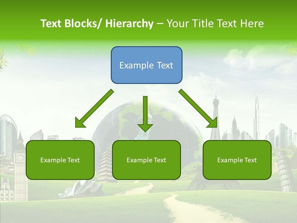 Architecture Town Holidays PowerPoint Template