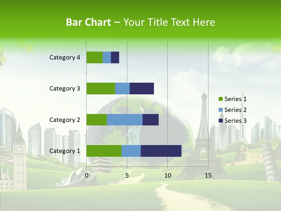 Architecture Town Holidays PowerPoint Template