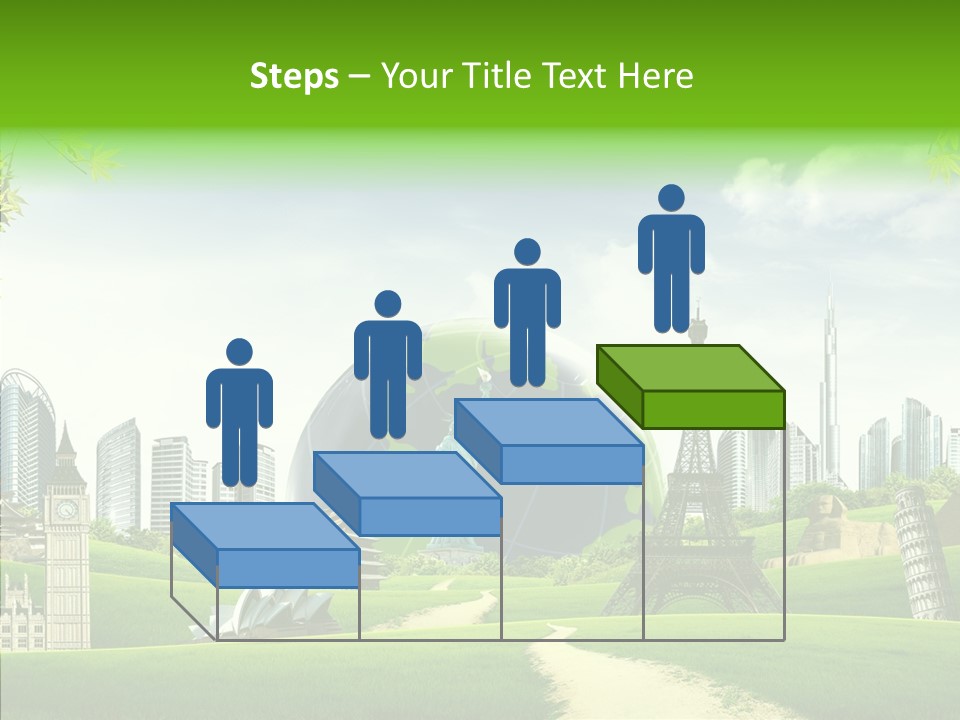 Architecture Town Holidays PowerPoint Template