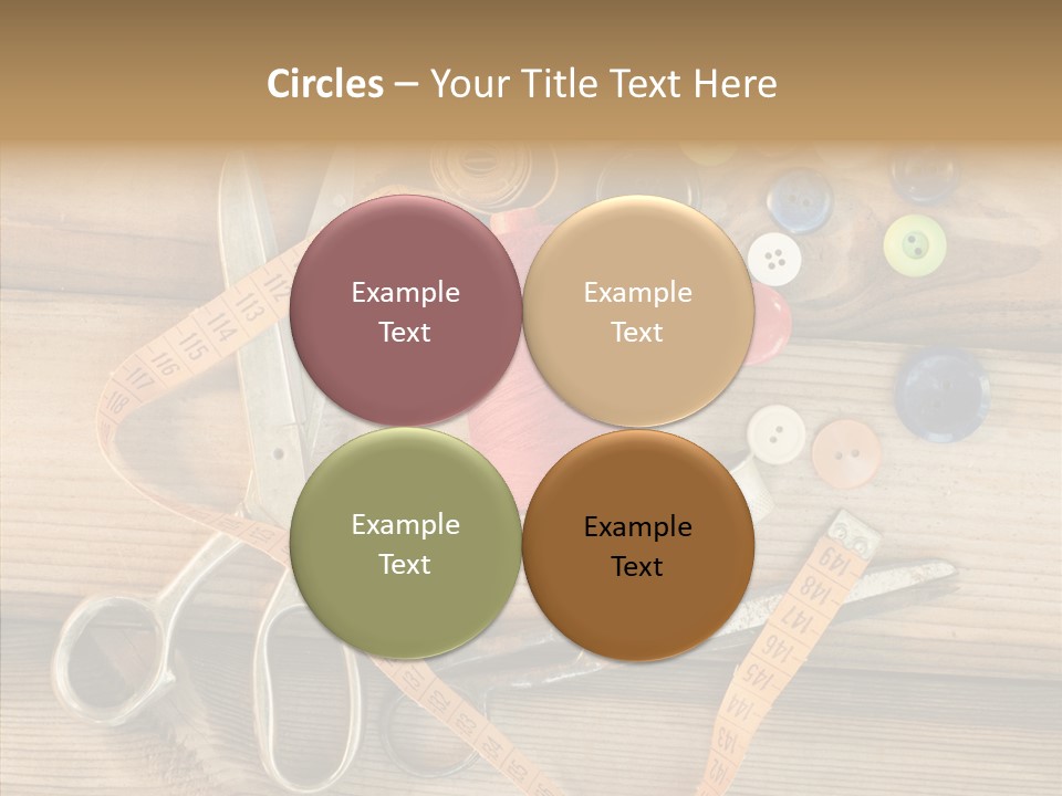 Sew Antique Old PowerPoint Template