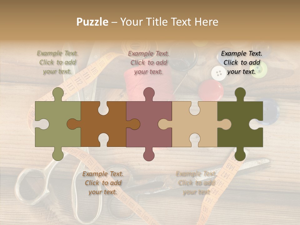 Sew Antique Old PowerPoint Template