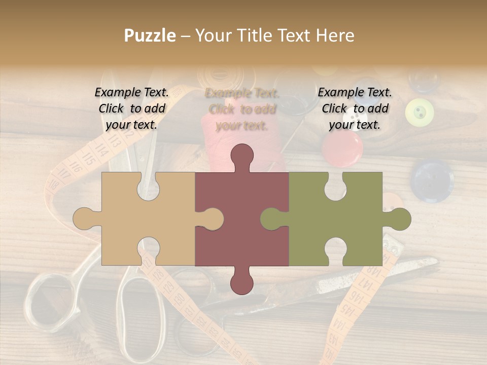 Sew Antique Old PowerPoint Template