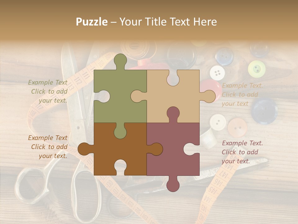 Sew Antique Old PowerPoint Template