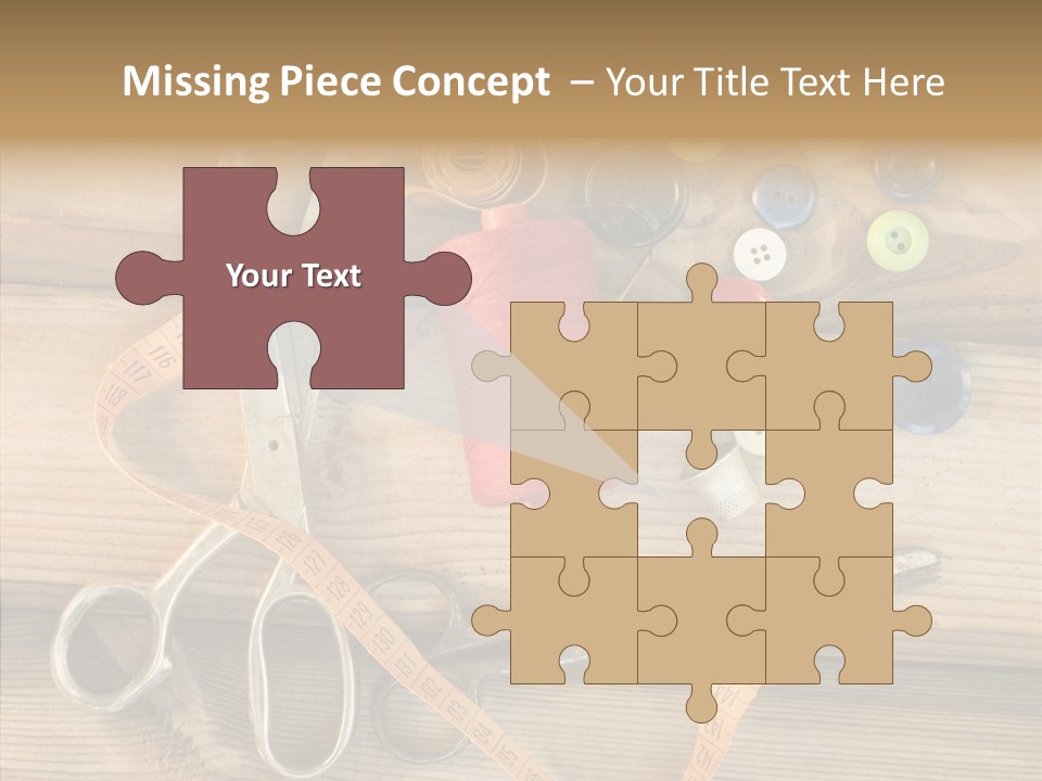 Sew Antique Old PowerPoint Template