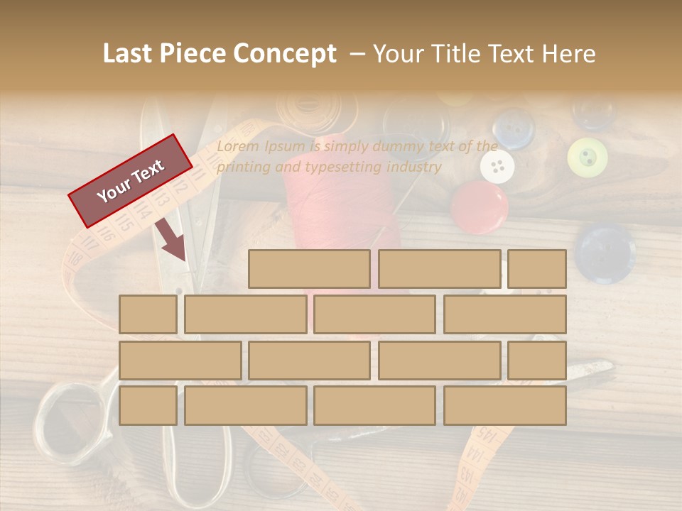Sew Antique Old PowerPoint Template