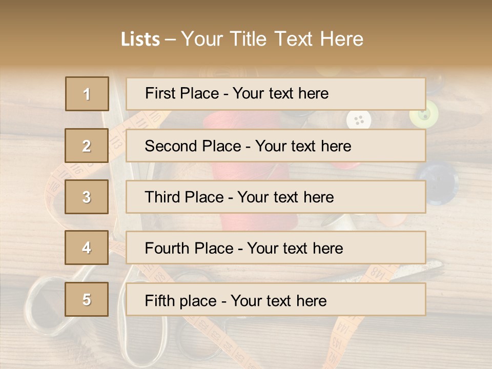 Sew Antique Old PowerPoint Template