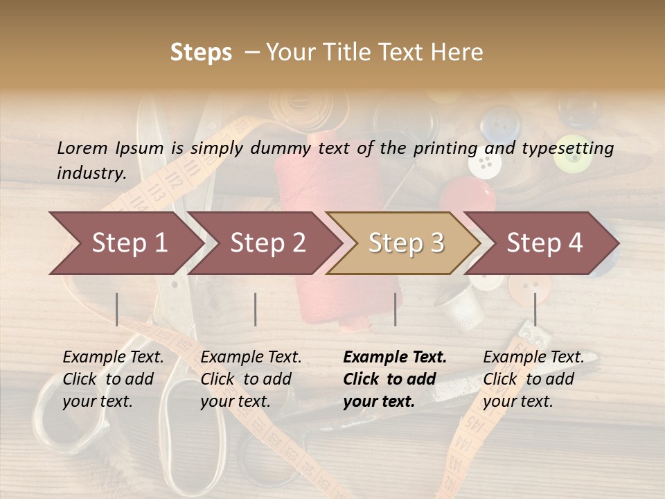 Sew Antique Old PowerPoint Template