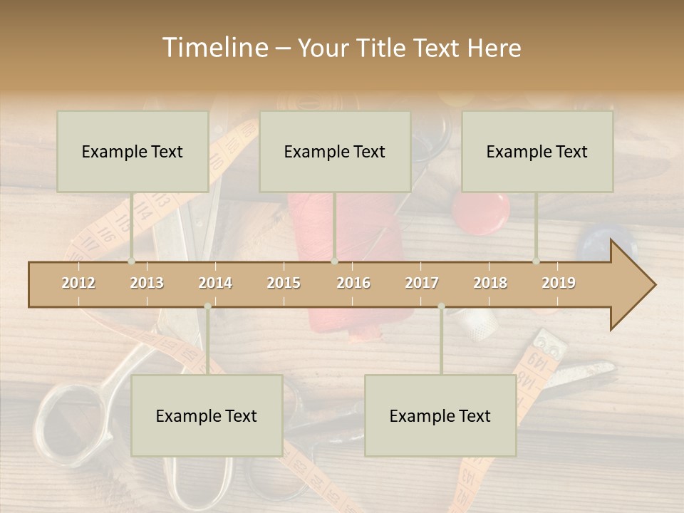Sew Antique Old PowerPoint Template