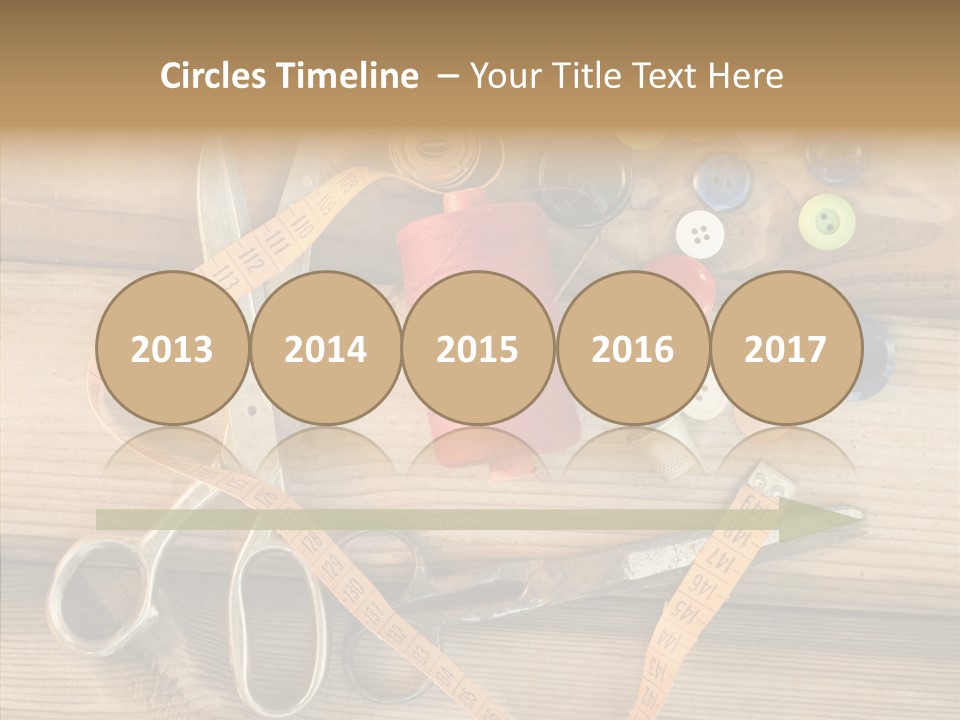 Sew Antique Old PowerPoint Template