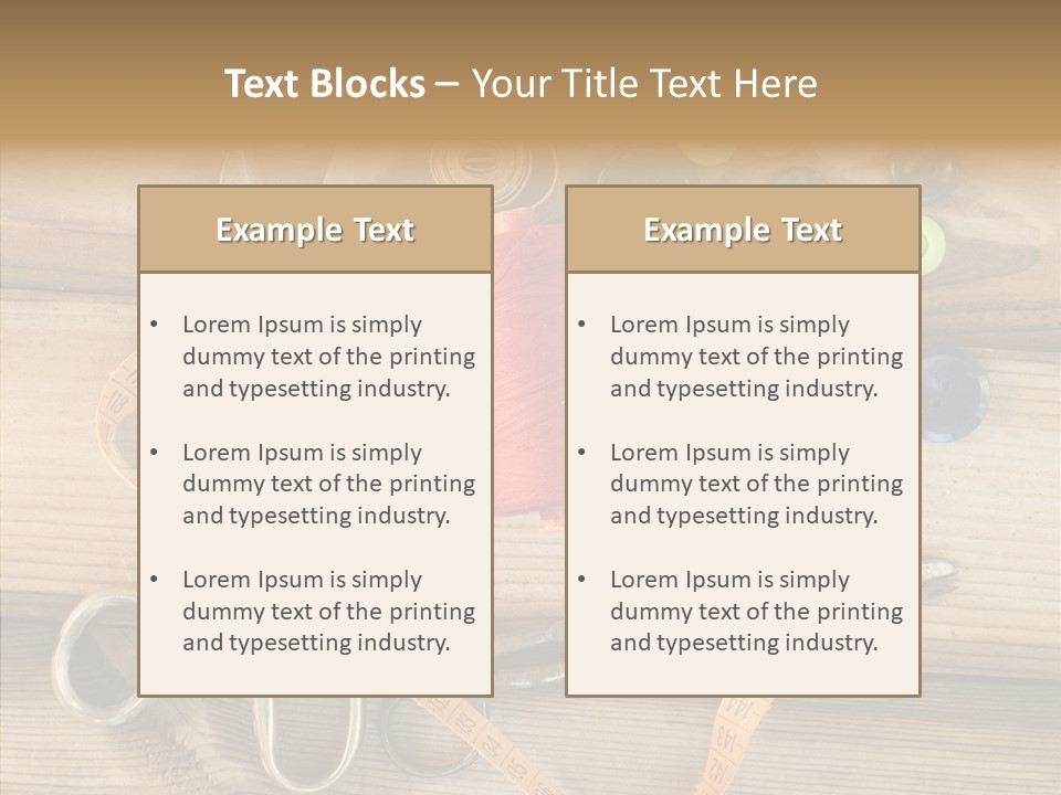 Sew Antique Old PowerPoint Template