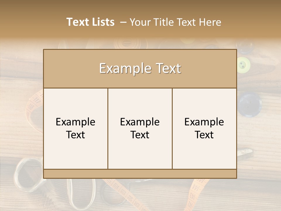Sew Antique Old PowerPoint Template