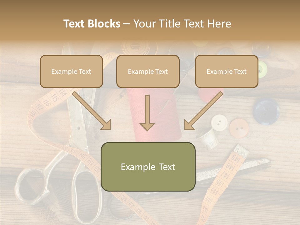 Sew Antique Old PowerPoint Template
