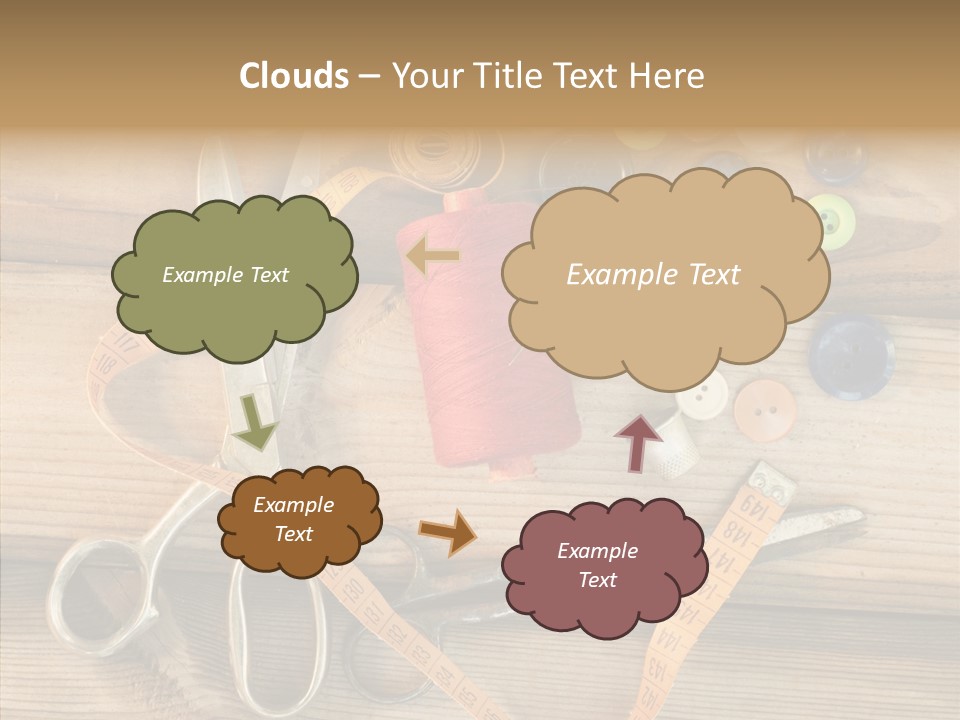 Sew Antique Old PowerPoint Template