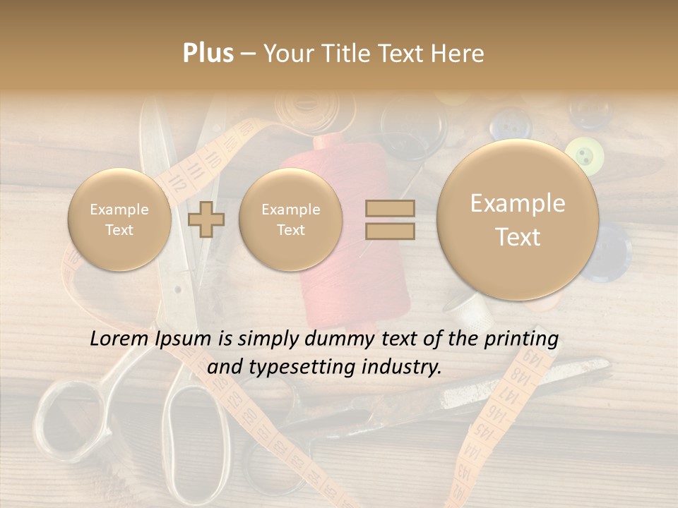 Sew Antique Old PowerPoint Template