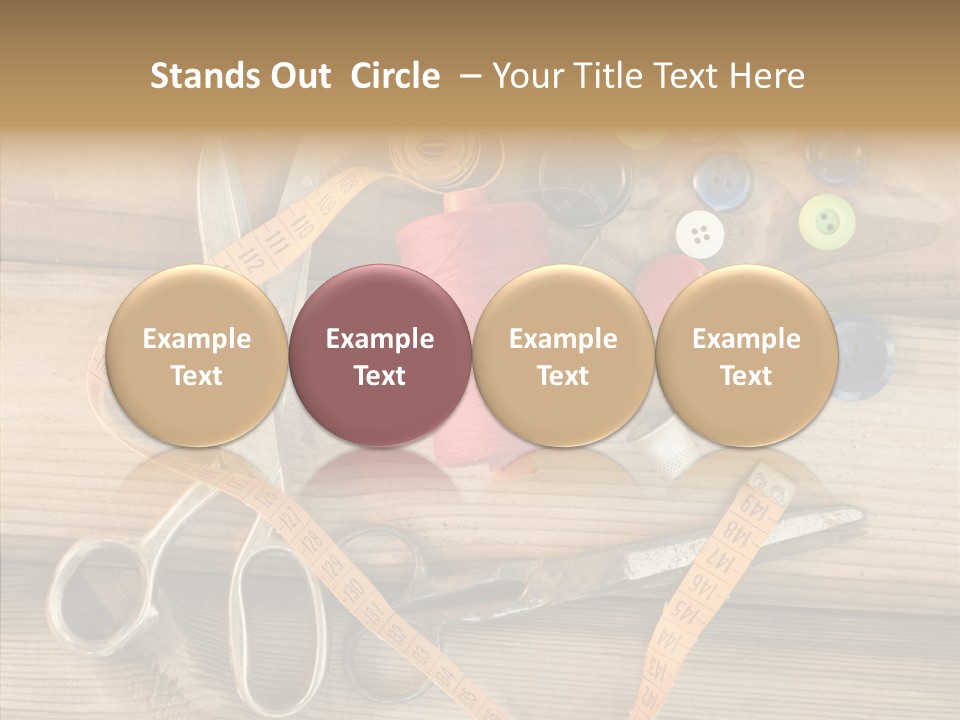 Sew Antique Old PowerPoint Template