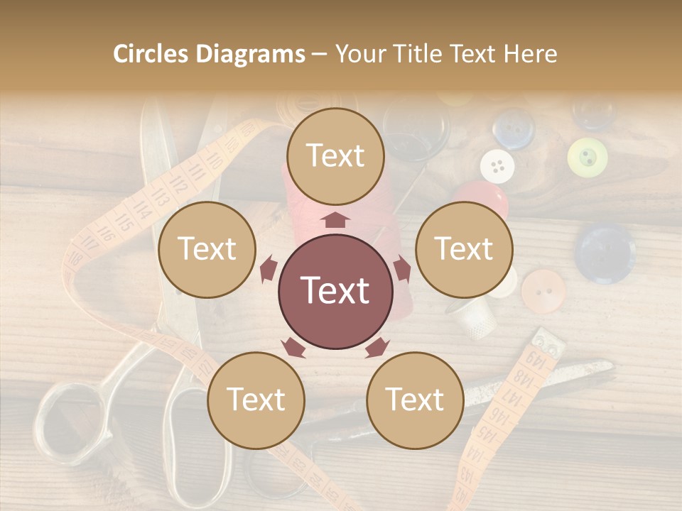 Sew Antique Old PowerPoint Template