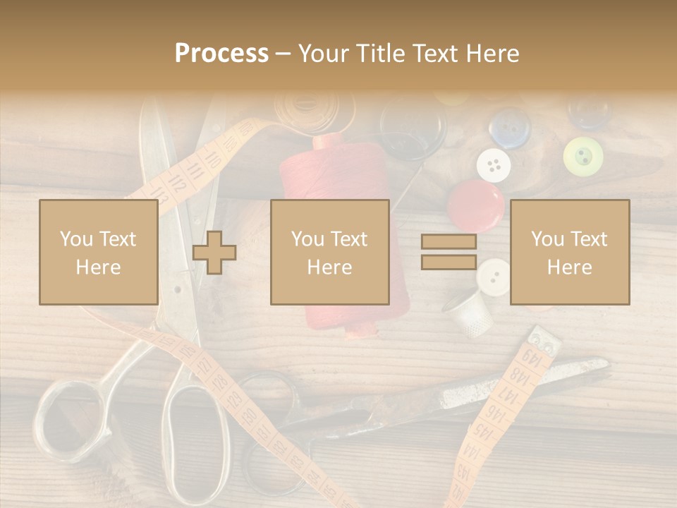 Sew Antique Old PowerPoint Template
