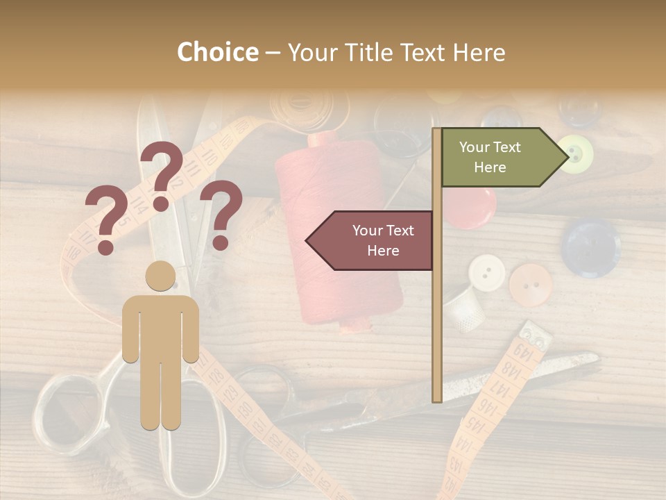 Sew Antique Old PowerPoint Template