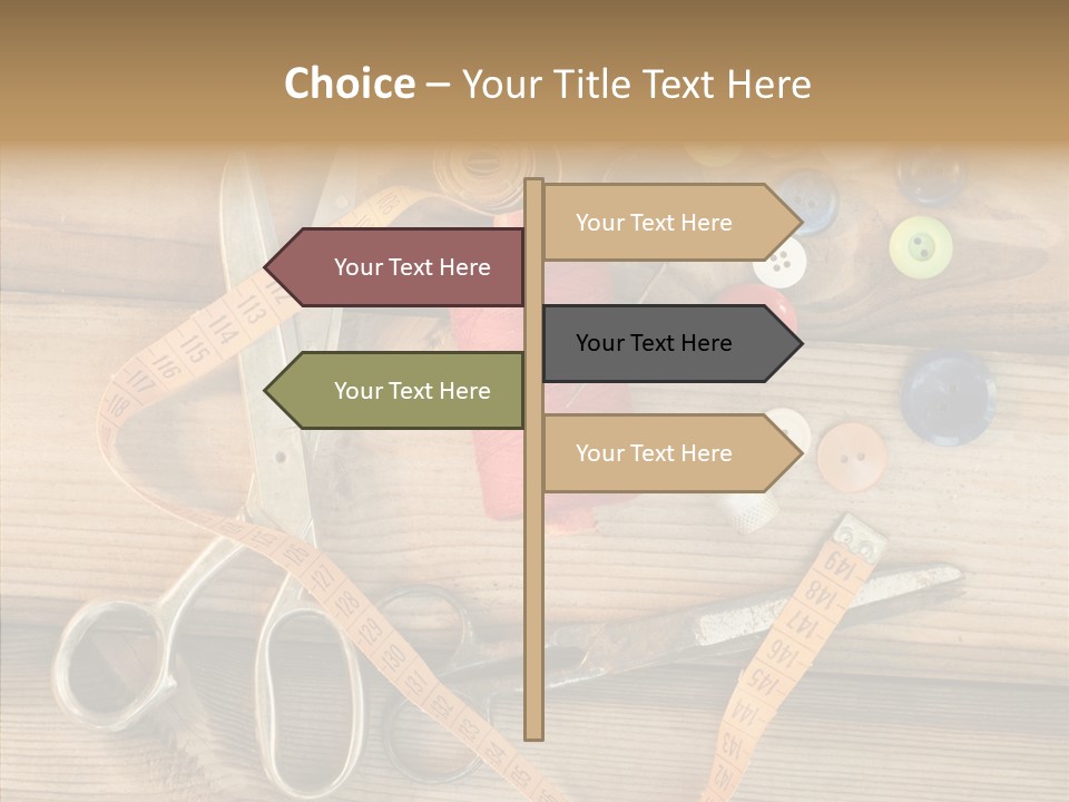 Sew Antique Old PowerPoint Template