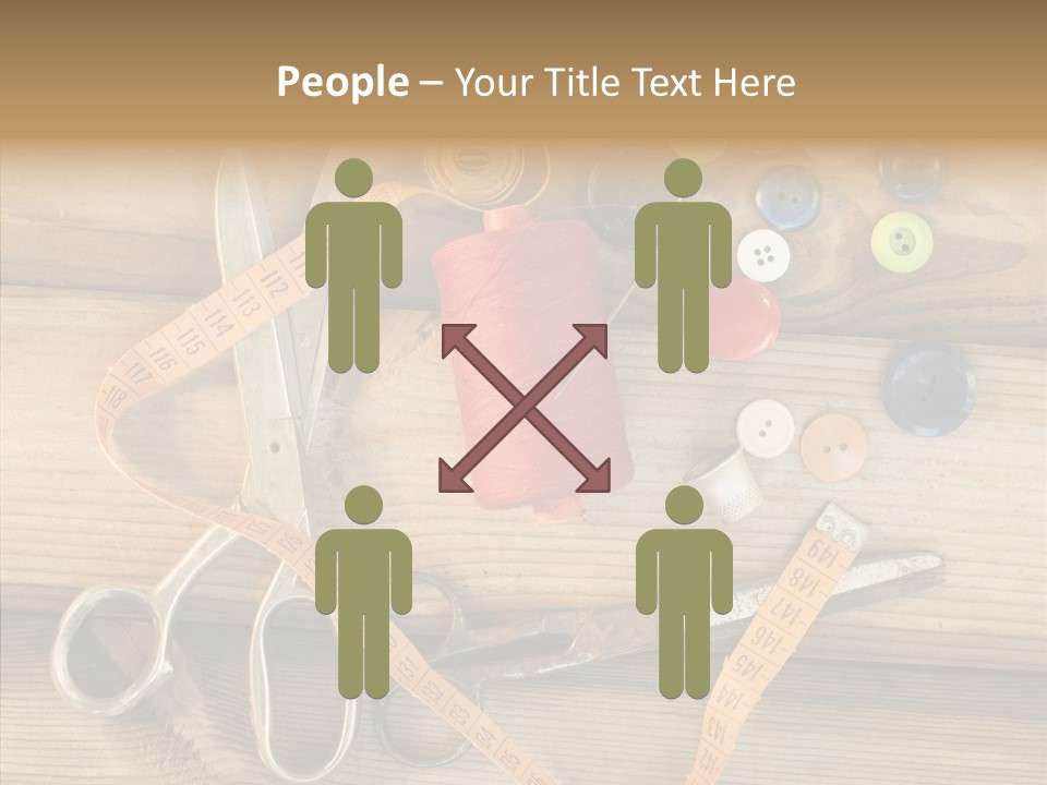 Sew Antique Old PowerPoint Template
