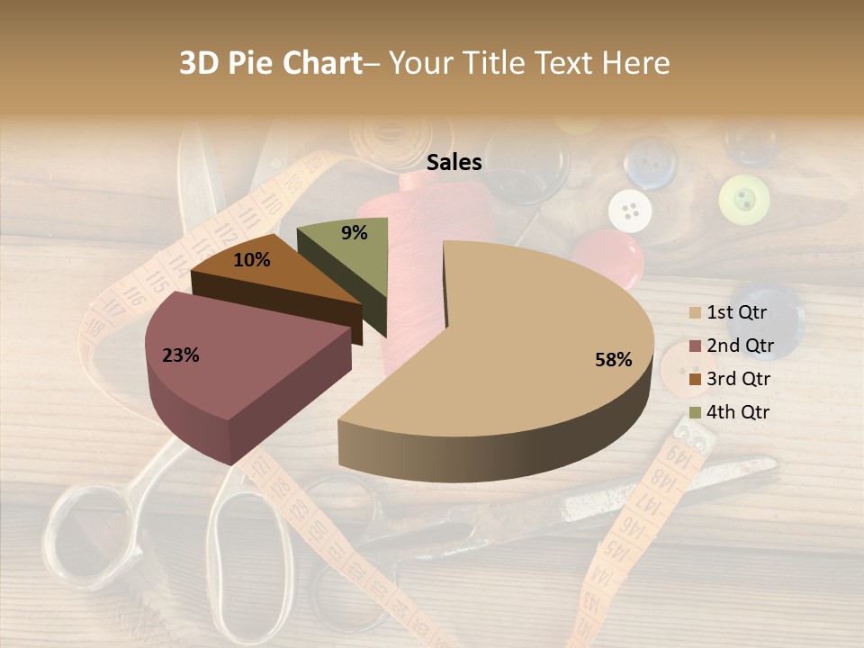 Sew Antique Old PowerPoint Template