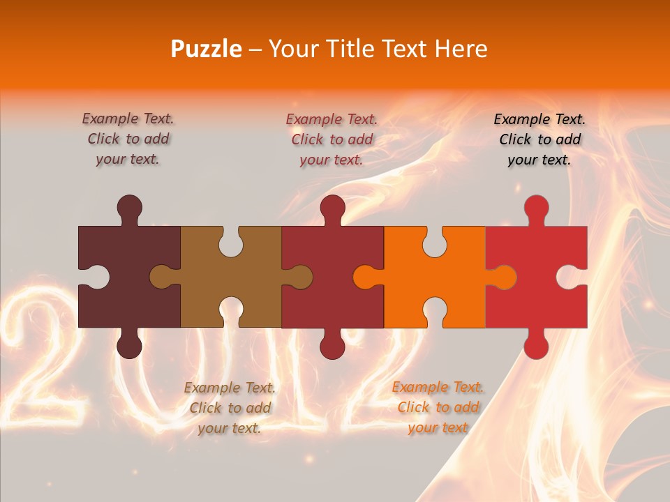 Backgrounds Decoration Computer PowerPoint Template