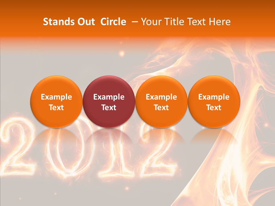 Backgrounds Decoration Computer PowerPoint Template