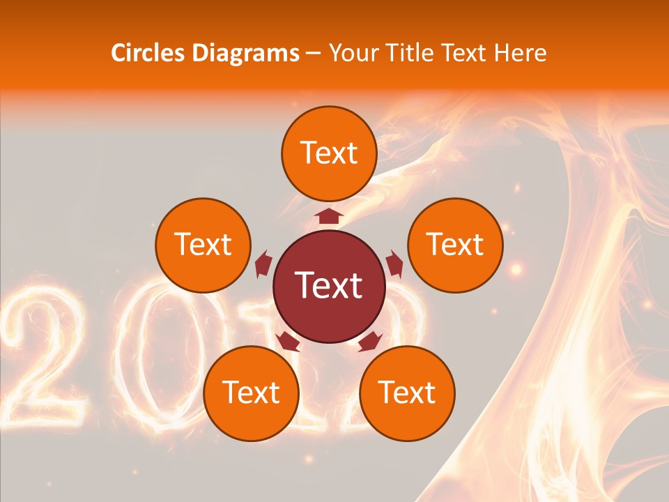 Backgrounds Decoration Computer PowerPoint Template