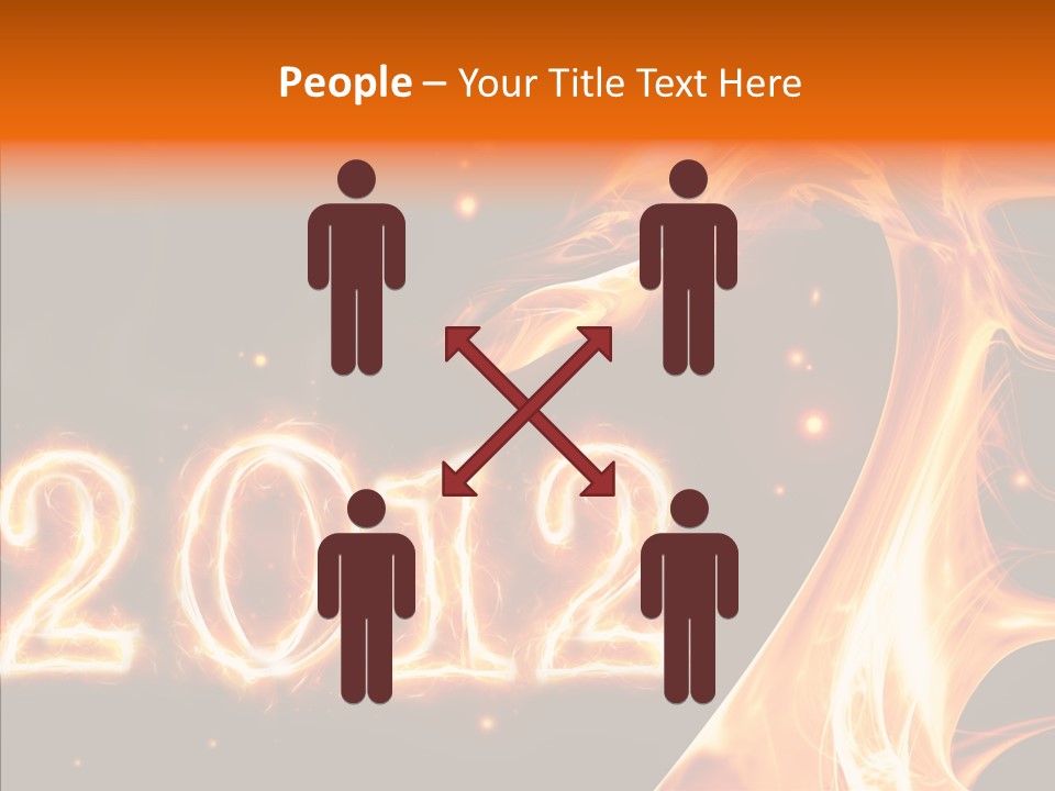 Backgrounds Decoration Computer PowerPoint Template