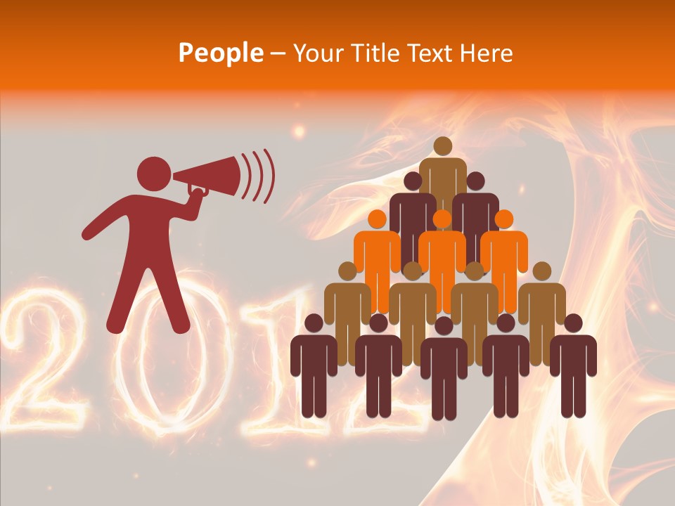 Backgrounds Decoration Computer PowerPoint Template