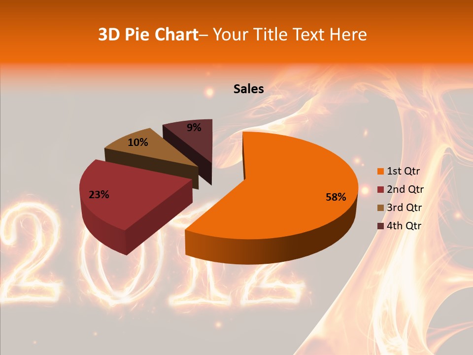 Backgrounds Decoration Computer PowerPoint Template