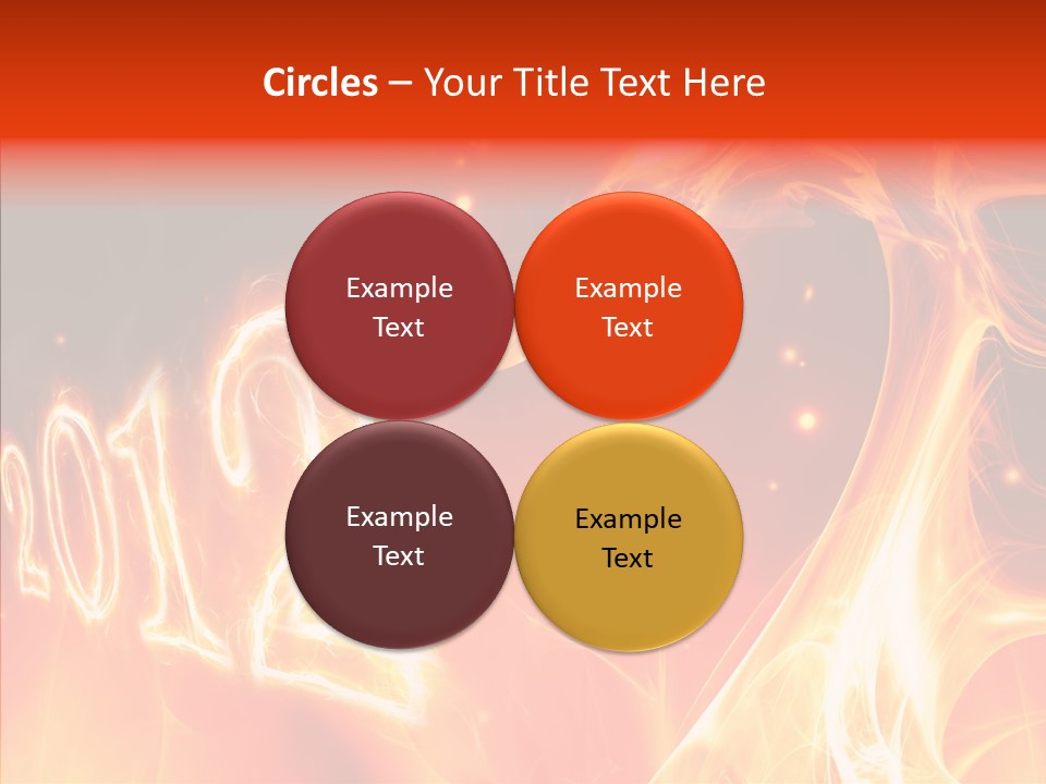 Dangerous Ideas Burn PowerPoint Template