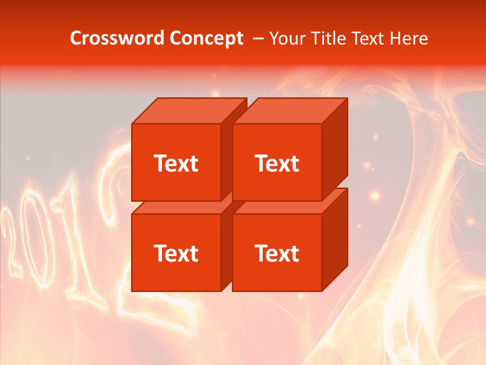 Dangerous Ideas Burn PowerPoint Template