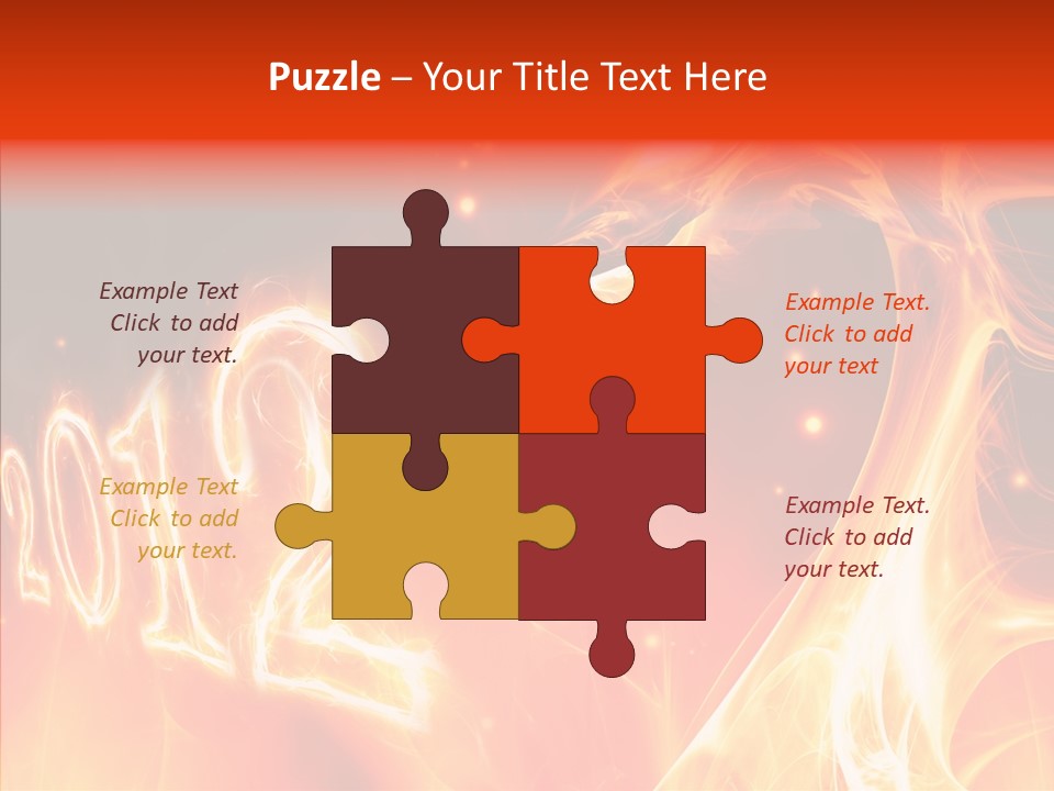 Dangerous Ideas Burn PowerPoint Template