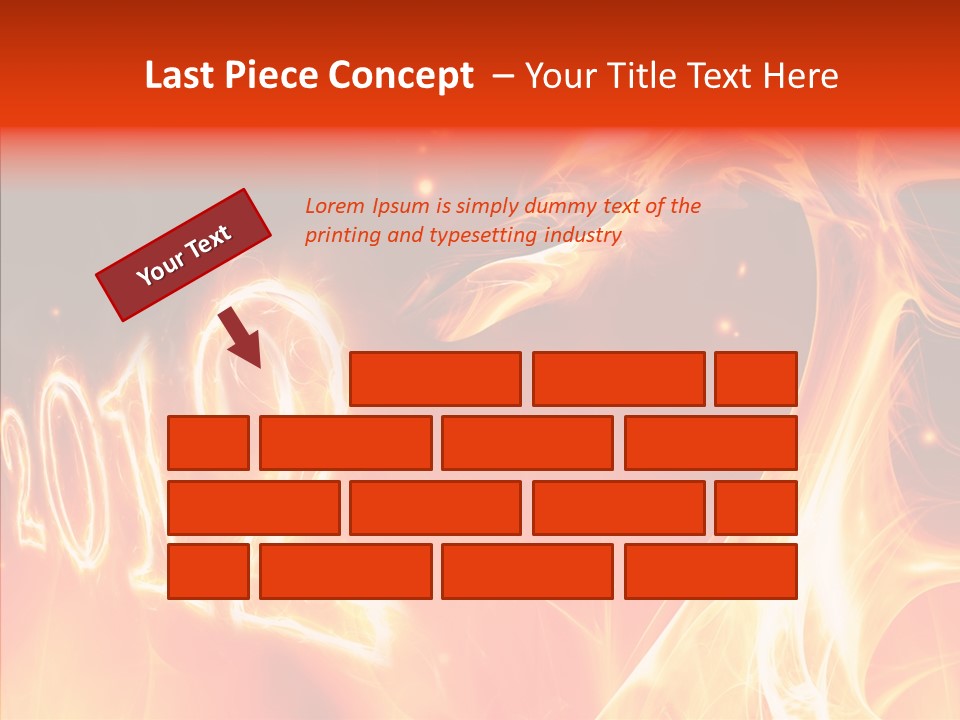 Dangerous Ideas Burn PowerPoint Template