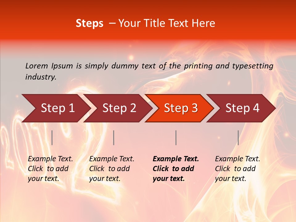 Dangerous Ideas Burn PowerPoint Template
