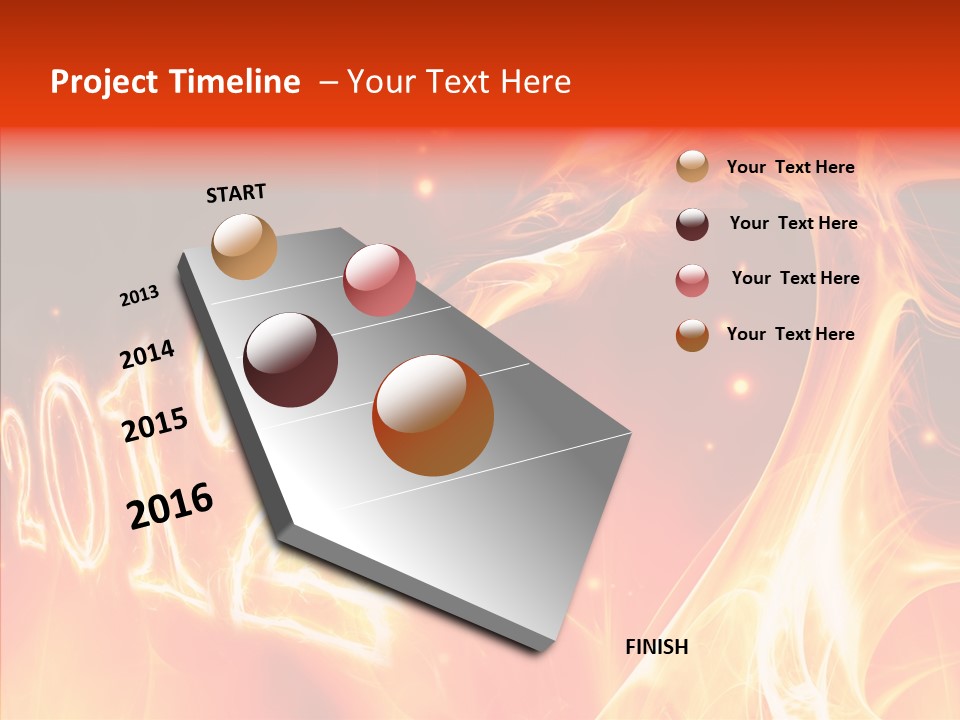 Dangerous Ideas Burn PowerPoint Template