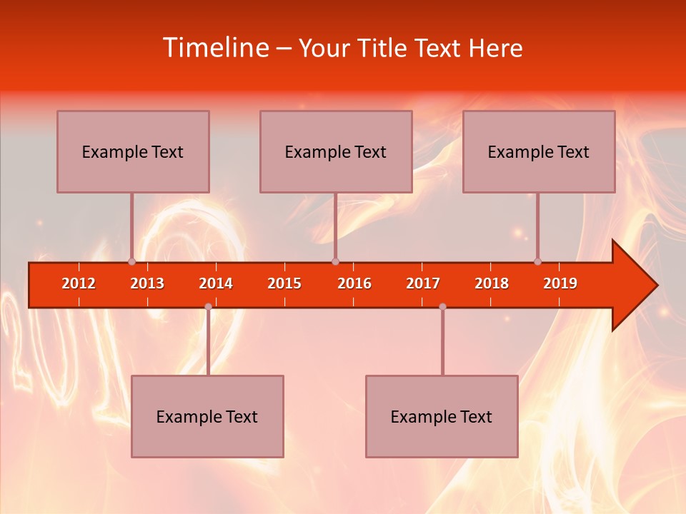 Dangerous Ideas Burn PowerPoint Template