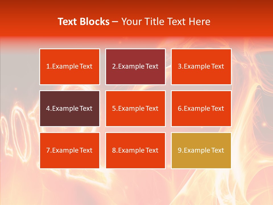 Dangerous Ideas Burn PowerPoint Template