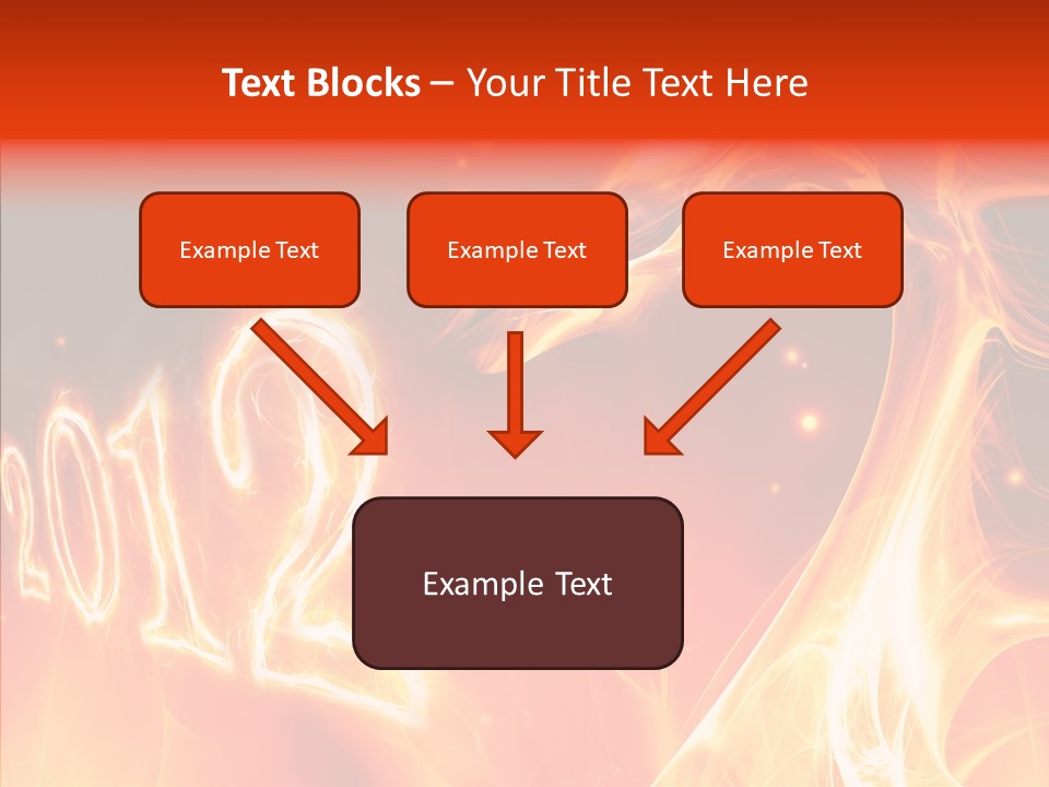 Dangerous Ideas Burn PowerPoint Template