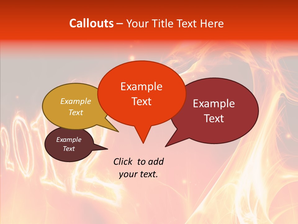 Dangerous Ideas Burn PowerPoint Template