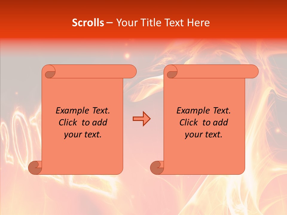 Dangerous Ideas Burn PowerPoint Template