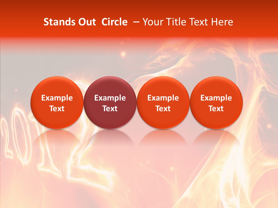 Dangerous Ideas Burn PowerPoint Template