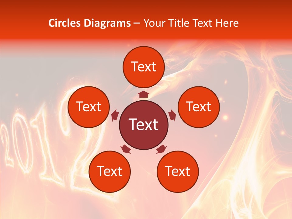 Dangerous Ideas Burn PowerPoint Template