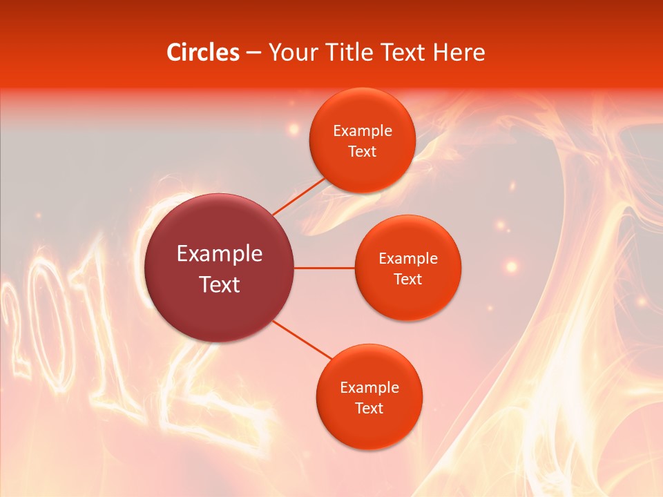 Dangerous Ideas Burn PowerPoint Template