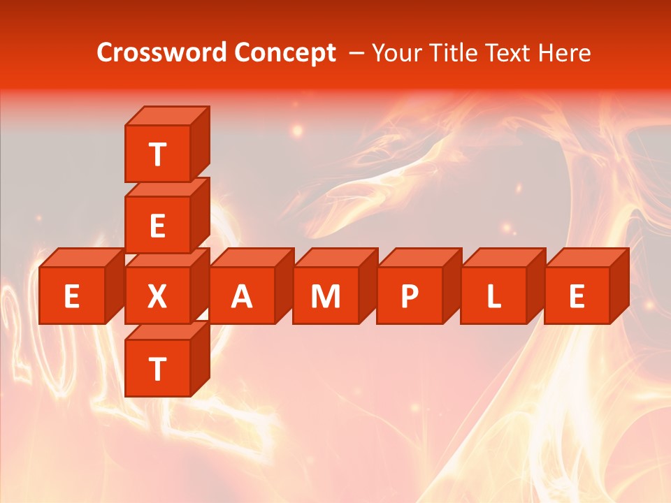 Dangerous Ideas Burn PowerPoint Template