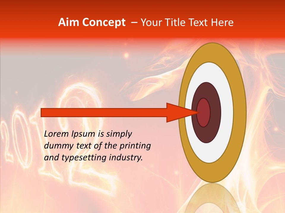 Dangerous Ideas Burn PowerPoint Template