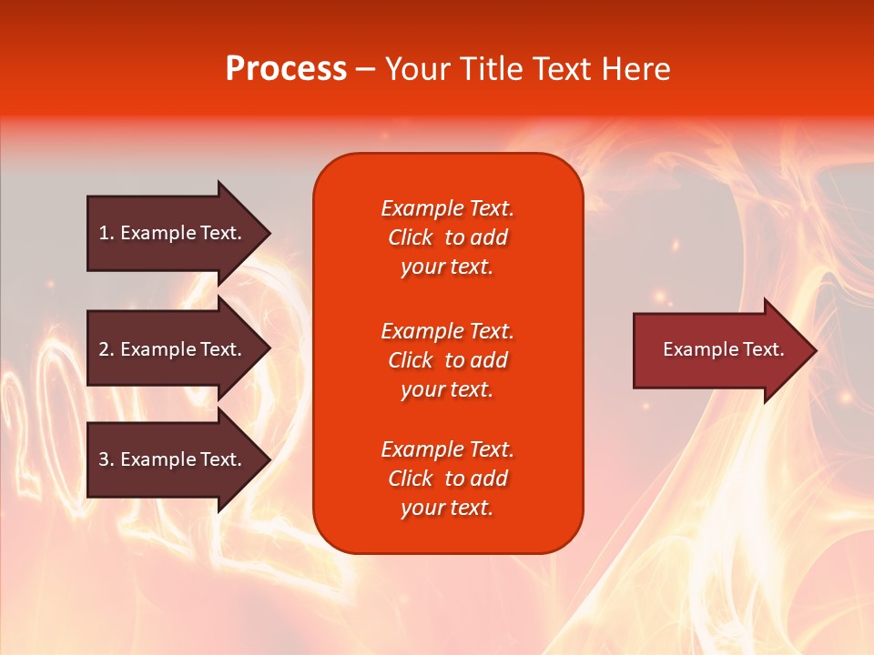 Dangerous Ideas Burn PowerPoint Template