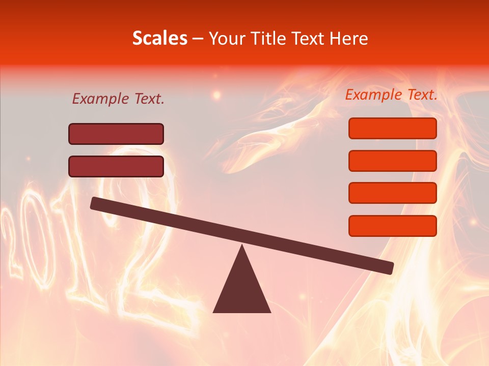 Dangerous Ideas Burn PowerPoint Template
